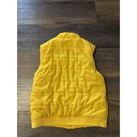 Spiderman Spidey Boys Puffer Vest Winter 6/7 Yellow! - Picture 3 of 3